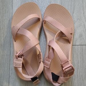 Chaco Pink Z/1 Adventure Sandals with Adjustable Straps
